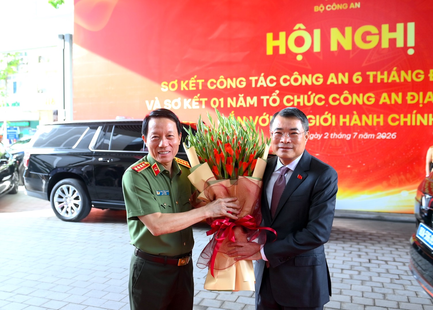 Khai mạc Hội nghị sơ kết công tác Công an 6 tháng đầu năm 2026 và sơ kết 01 năm tổ chức Công an địa phương 02 cấp gắn với địa giới hành chính mới